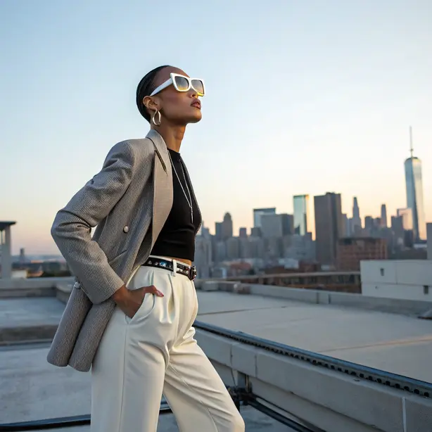 frameless mirrored sunglasses