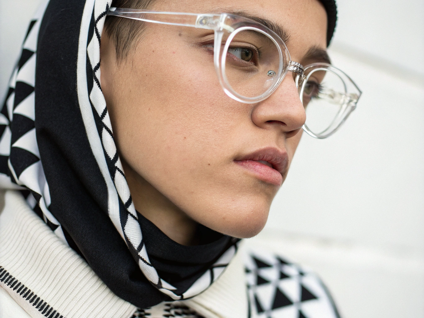 clear frame sunglasses