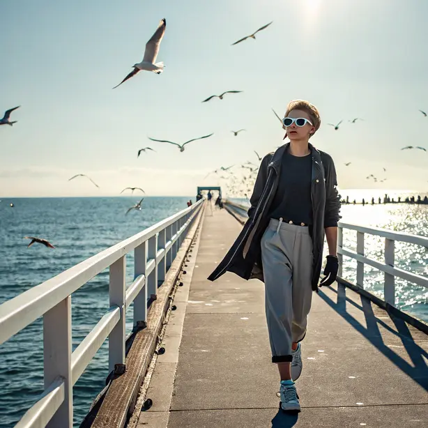 white frame sunglasses