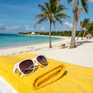 white frame sunglasses