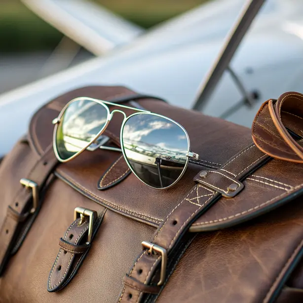 Aviator Mirrored Sunglasses: Classic Cool with Reflective Flair