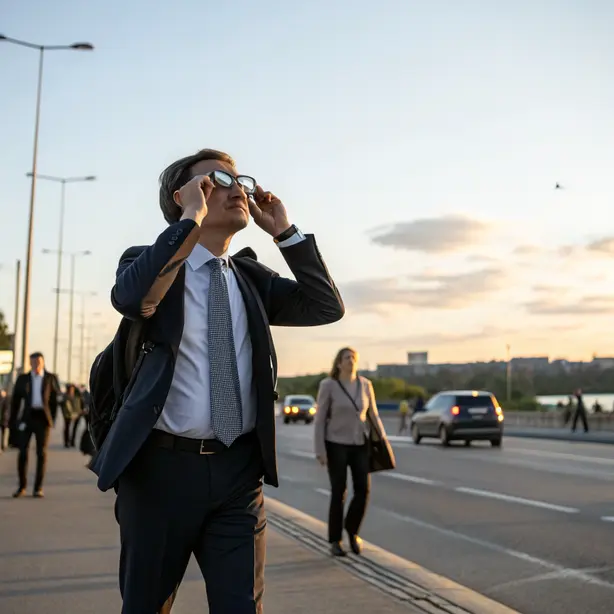 clip-on sunglasses for glasses context