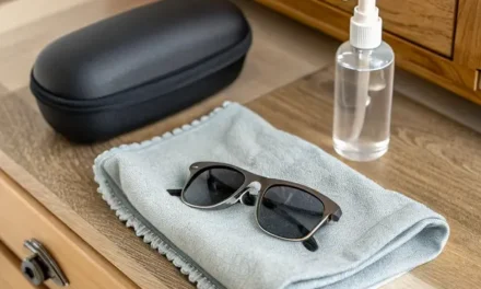 How to Properly Store and Maintain Sunglasses
