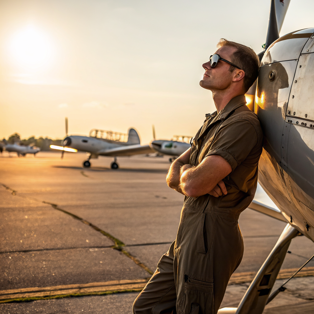 Aviator sunglasses context