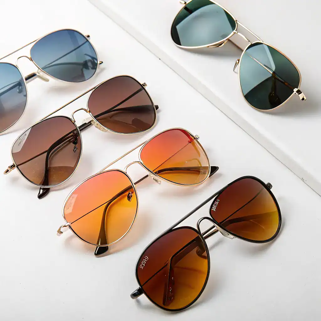 aviator sunglasses face shape context